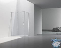 Душевое ограждение Vincea Слим 90x90 профиль хром, стекло прозрачное VSR-4SLP9090CL