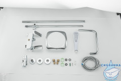 Душевая система Gappo G2448-8 230 1 режим (хром/белый)