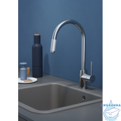 Смеситель для кухни Omoikiri Tamura 4994334  (нержавеющая сталь)