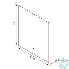 Зеркало Am.Pm X-Joy 55 см M85MOX10551S