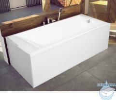 Ванна из литьевого мрамора New Line Sanitary Надежда на ножках 170х70