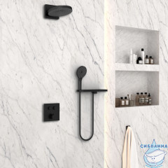 Душевая система Vincea 250 1 режим VSFW-4I211RMB (черный матовый)