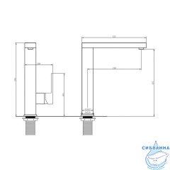 Смеситель для кухни Abber Daheim AF8214G (золото матовое)