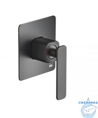 Встраиваемый смеситель с гигиеническим душем Timo Torne 4389/03SM (черный матовый)