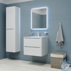 Тумба с умывальником Iddis Edifice 60 см белый глянец EDI60W0i95