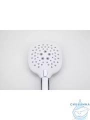 Ручной душ Frap 3 режима F005 (хром/белый)