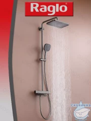Душевая система Raglo 320 1 режим  R22.26.09 (графит)