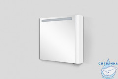 Зеркало-шкаф AM.PM Sensation 80 L белый глянец