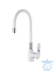 Смеситель кухни Frap F4049 (белый/хром)