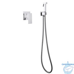 Встраиваемый смеситель с гигиеническим душем ABBER Daheim AF8225 (хром )