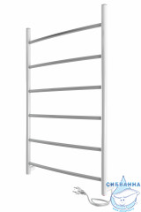 Полотенцесушитель электрический Indigo Arc П5 50х80 белый матовый (с возможностью скрытого подключения, подключение R/L)