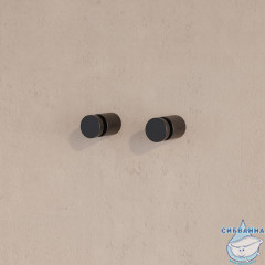 Комплект  одинарных крючков, сплав металлов, Petite, черный матовый, IDDIS, PET2SB1i41