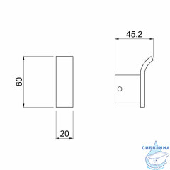 Крючок Allen Brau Infinity 265467