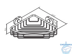 Полка Am.Pm Sense A7434800