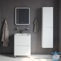 Тумба напольная, белая, 60 см, Edifice, IDDIS, EDI60WFi95. Подходит ум. 0106000i28