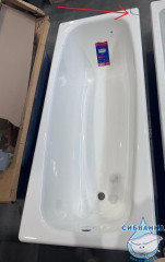 Чугунная ванна Универсал Грация 170х70 №303 без ножек (с дефектом)