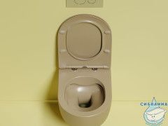 Унитаз подвесной безободковый Ceramicanova Modena  Rimless CN6063MC с сиденьем быстросъемным Soft Close (микролифт)