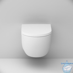 Унитаз подвесной безободковый AM.PM Like C801701SC с сиденьем Soft Close (микролифт)