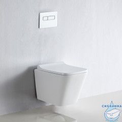 Унитаз подвесной безободковый Calypso CS52EP с сиденьем Soft Close (микролифт)