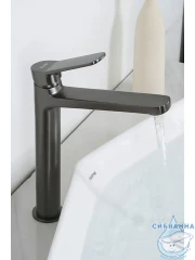 Смеситель для раковины Frap F1062-29 (оружейная сталь)