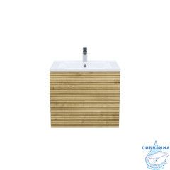 Тумба с умывальником, подвесная, 60 см, дуб светлый, Bild, IDDIS, BIL60V0i95K подходит умыв. 0136000i28