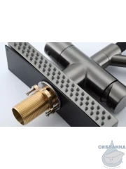 Смеситель кухни Gappo G4098-9 (оружейная сталь)