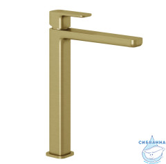  Смеситель для раковины Kludi Renon 42298N075 (брашированное золото )
