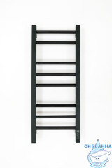 Полотенцесушитель электрический Grois Nex GR-112 30х80 П8 black mat U (черный матовый)