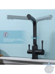 Смеситель для кухни Raglo R81.61.06 (черный)