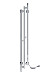Полотенцесушитель электрический Indigo Sky PRO (с таймером) 17х150 хром (с возможностью скрытого подключения, подключение R)