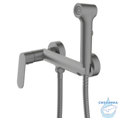Смеситель с гигиеническим душем Azario Alanti AZ-K2532GR (графит)