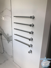 Полотенцесушитель электрический  Wonzon&Woghand Hamburg 52х72 WW-AL315-CR (с возможностью скрытого подключения, подключение универсальное) (хром)