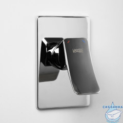 Встраиваемый смеситель для душа WasserKRAFT Aller 10651 (хром)