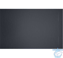  Акриловый поддон Riho Isola 100x90 DR240800000000S	 антрацит