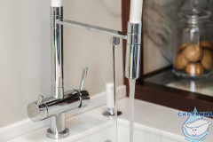 Смеситель для кухни Omoikiri Kanto 4994015 (хром/белый)