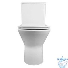 Унитаз напольный безободковый Azario Fretta с бачком и сиденьем Soft Close (микролифт) AZ-1223