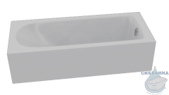 Акриловая ванна C-BATH Geba 180х80 с каркасом