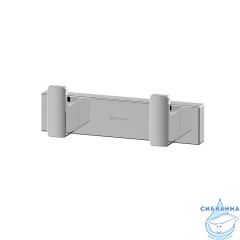 Крючок двойной WHITECROSS Cubo CU2412CR (хром)