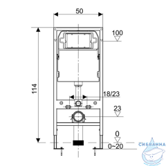 Инсталляция для унитаза Calypso Alpha CS005-GM с кнопкой смыва Calypso CS004-BMR черный