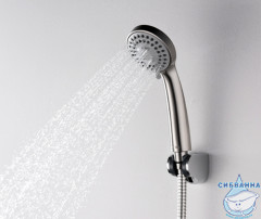 Ручной душ WasserKRAFT 3 режима A120 (хром матовый)