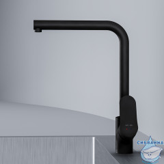 Смеситель для кухни AM.PM Like F8005022 (черный матовый)