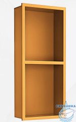 Двойная встраиваемая ниша (золото)