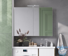 Зеркало-шкаф Акватон Лондри 100 1A267302LH010