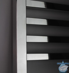 Полотенцесушитель электрический Indigo Attic (с таймером) 50х80 хром (с возможностью скрытого подключения, подключение R/L)