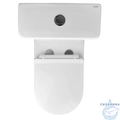 Унитаз напольный безободковый Azario Fretta Round с бачком и сиденьем Soft Close (микролифт) AZ-7121