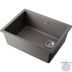 Omoikiri Kata 56-U/I Side-GR Artgranit/leningrad grey 4997585