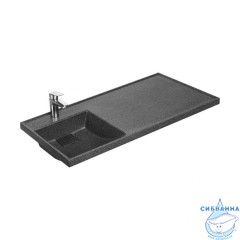 Раковина на стиральную машину Aqvaton Лондри 105x50 1A72833KLH21L левая