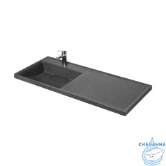 Раковина на стиральную машину Aqvaton Лондри 120x50 1A72843KLH21L левая