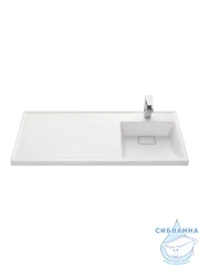 Раковина на стиральную машину Акватон Лондри 105 1A72223KLH010 правая