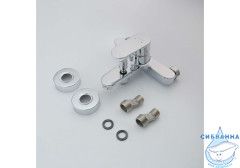 Смеситель для ванны Aquatek Ника AQ1840CR (хром)